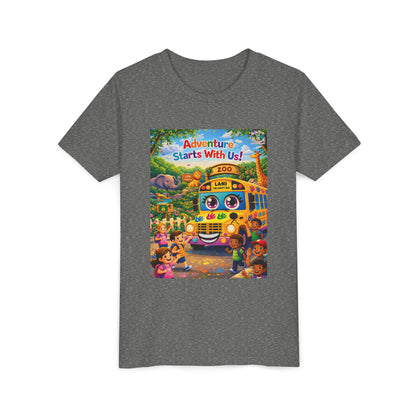 Lani™ Youth Short Sleeve Tee – "Adventure Starts With Us!" Graphic
