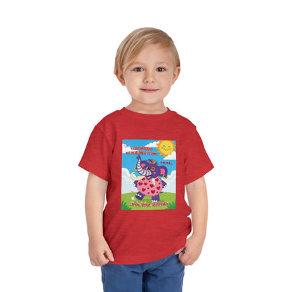 Piklez™ Toddler Tee – “Destined to Shine” Graphic Shirt | Smile Universe Collection