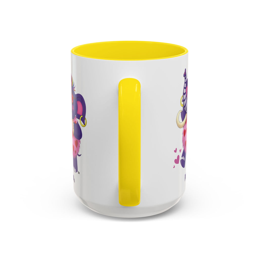 Piklez™ Accent Coffee Mug (11oz & 15oz) – "Full of Love!" Graphic | Smile Universe Collection