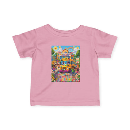 Lani™ Infant Fine Jersey Tee – "Where Being Different is CELEBRATED!" Graphic Shirt
