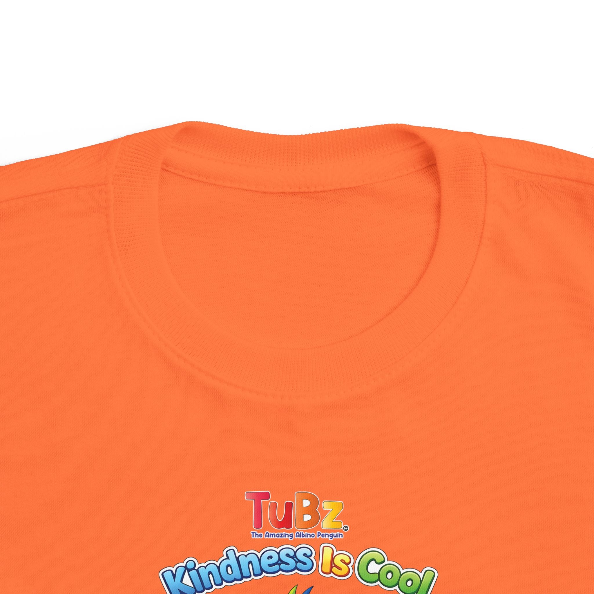 TuBz™ "Kindness Is Cool" Kids T-Shirt - Positive Message Graphic Tee | Smile Universe TuBz4Kidz