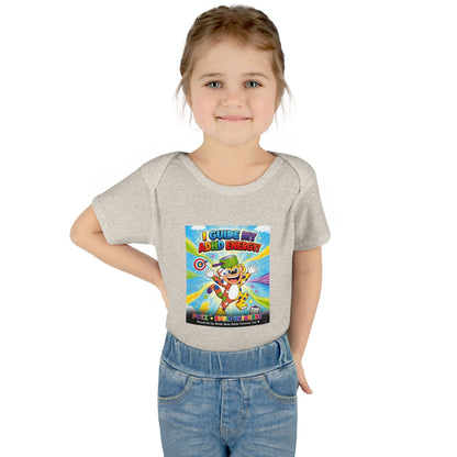 Potz™ Infant Baby Rib Bodysuit – "I Guide My ADHD Energy!" Graphic Onesie | Smile Universe Collection