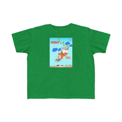 TuBz™ "I Can Do Hard Things" Toddler T-Shirt | Toddler's Fine Jersey Tee  - Positive Kids Graphic Tee
