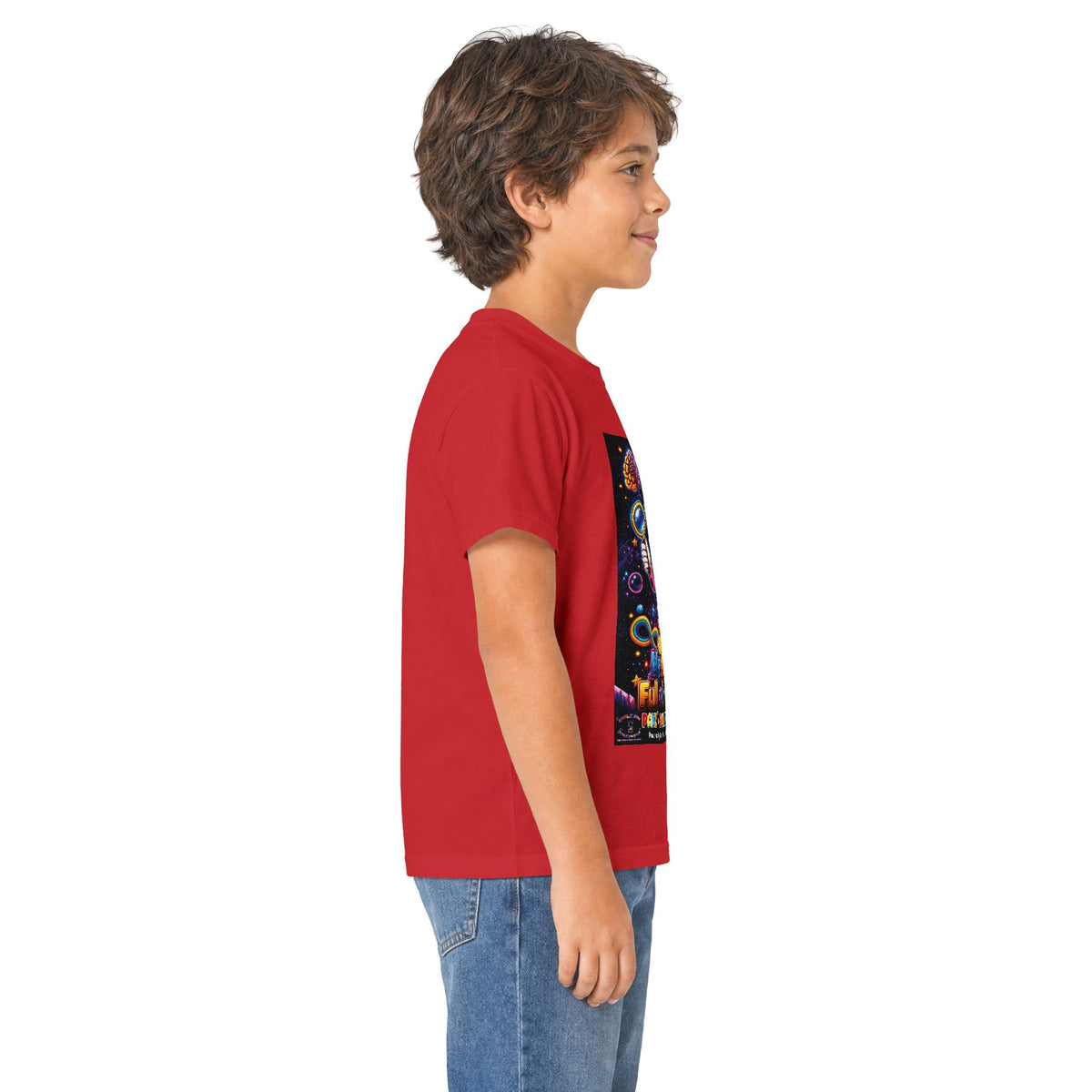 Panz™ Kids Softstyle Tee – "My Mind is Full of Magic" Graphic | Smile Universe Collection