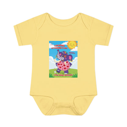Piklez™ Infant Bodysuit – “Destined to Shine” Baby Outfit | Smile Universe Collection