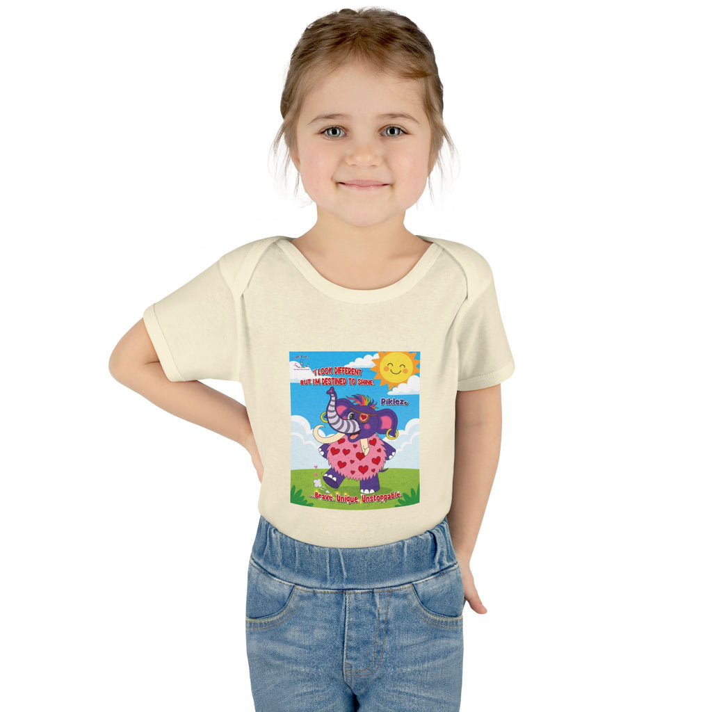 Piklez™ Infant Bodysuit – “Destined to Shine” Baby Outfit | Smile Universe Collection