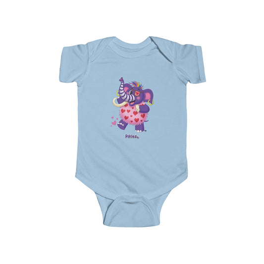 Piklez™ Infant Fine Jersey Bodysuit – "Full of Love!" Graphic | Smile Universe Collection