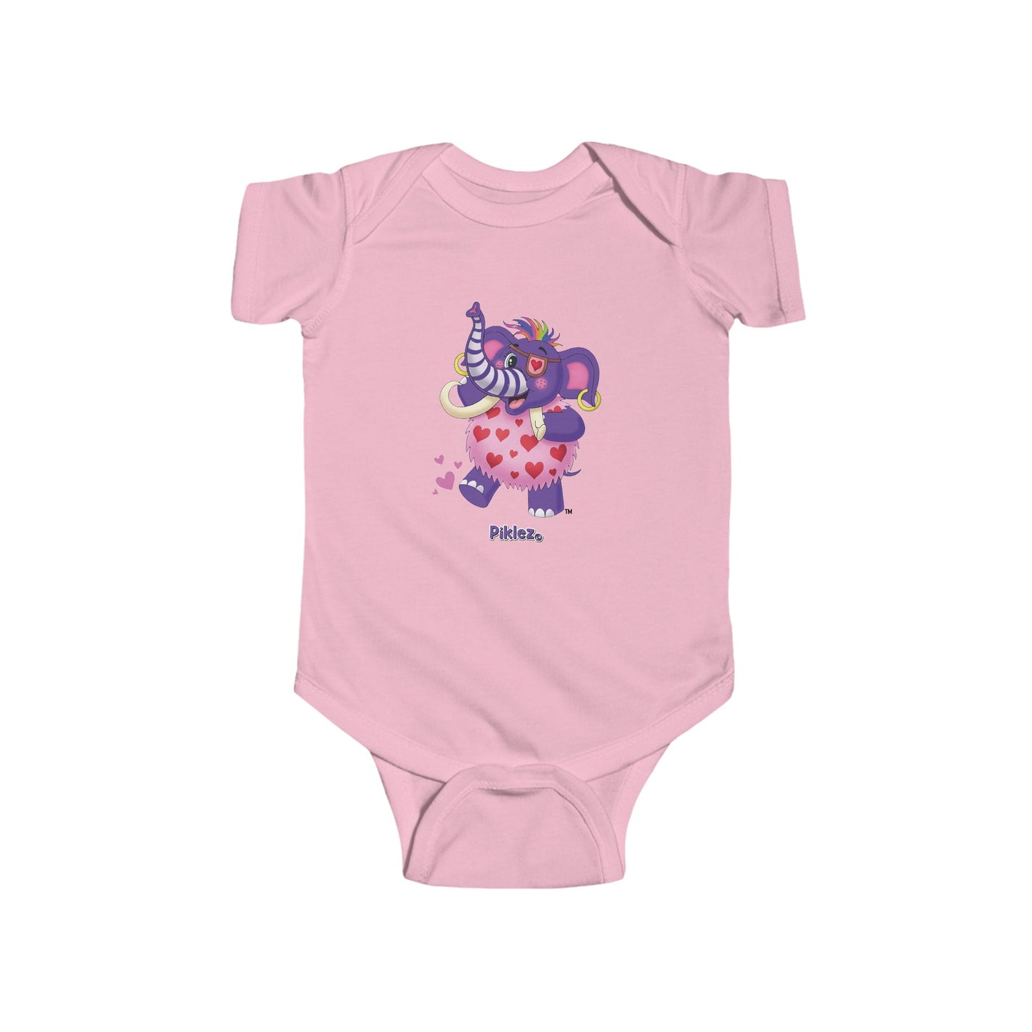 Piklez™ Infant Fine Jersey Bodysuit – "Full of Love!" Graphic | Smile Universe Collection