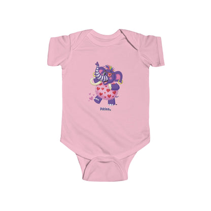Piklez™ Infant Fine Jersey Bodysuit – "Full of Love!" Graphic | Smile Universe Collection