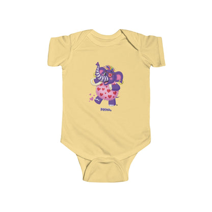 Piklez™ Infant Fine Jersey Bodysuit – "Full of Love!" Graphic | Smile Universe Collection