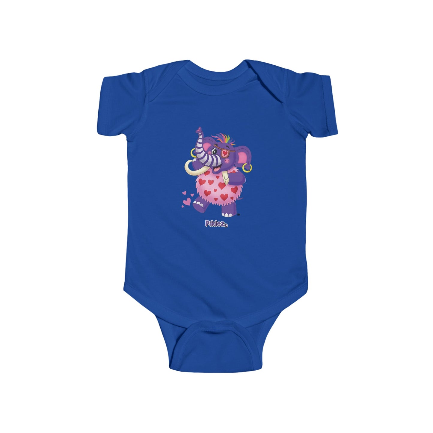 Piklez™ Infant Fine Jersey Bodysuit – "Full of Love!" Graphic | Smile Universe Collection