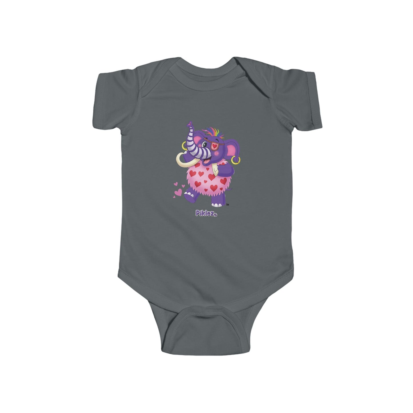 Piklez™ Infant Fine Jersey Bodysuit – "Full of Love!" Graphic | Smile Universe Collection