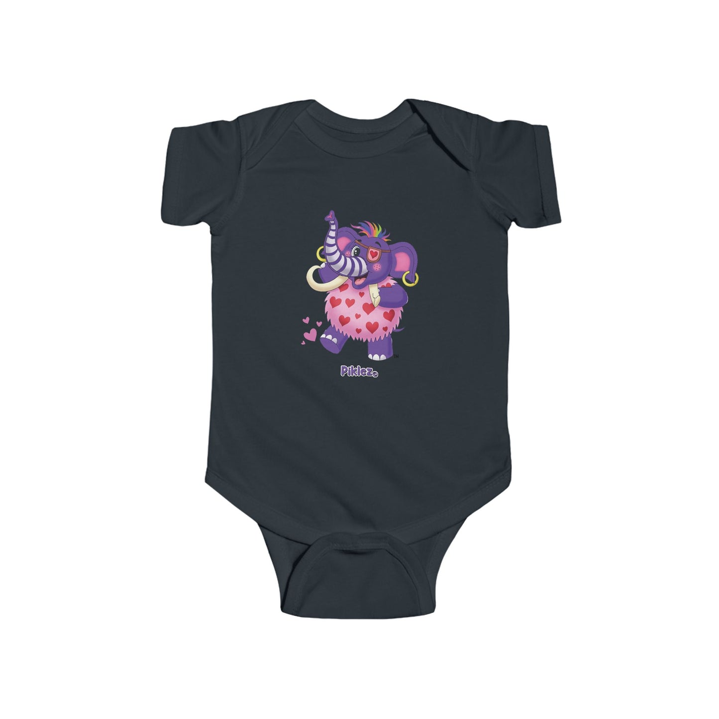 Piklez™ Infant Fine Jersey Bodysuit – "Full of Love!" Graphic | Smile Universe Collection
