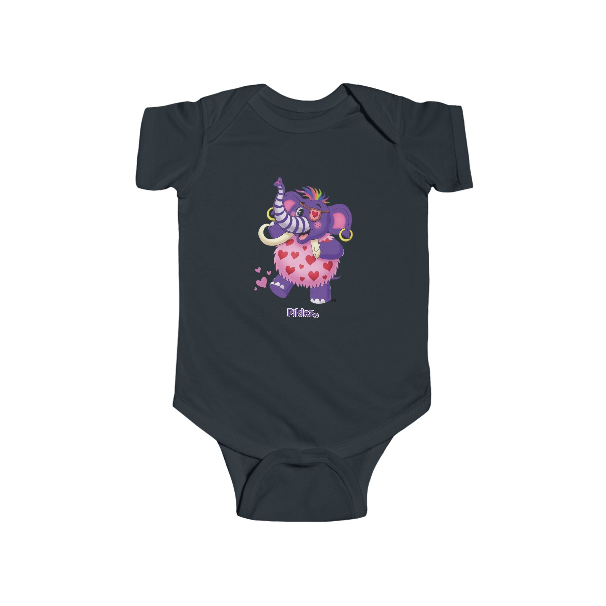 Piklez™ Infant Fine Jersey Bodysuit – "Full of Love!" Graphic | Smile Universe Collection