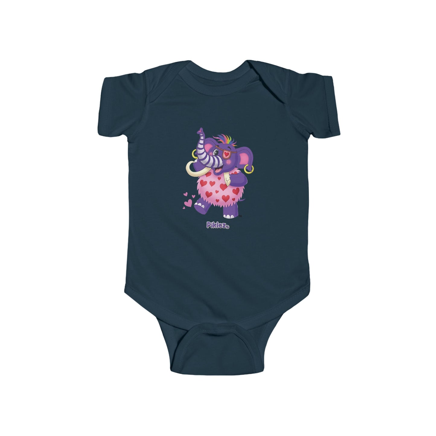 Piklez™ Infant Fine Jersey Bodysuit – "Full of Love!" Graphic | Smile Universe Collection