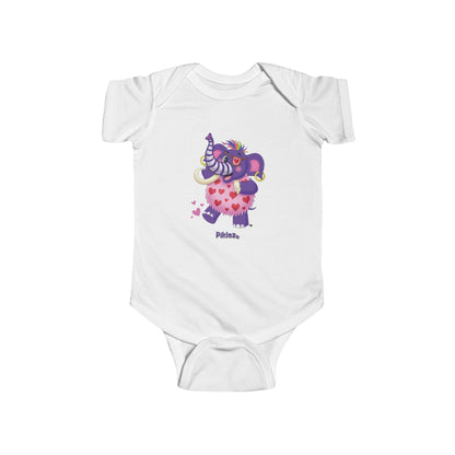 Piklez™ Infant Fine Jersey Bodysuit – "Full of Love!" Graphic | Smile Universe Collection