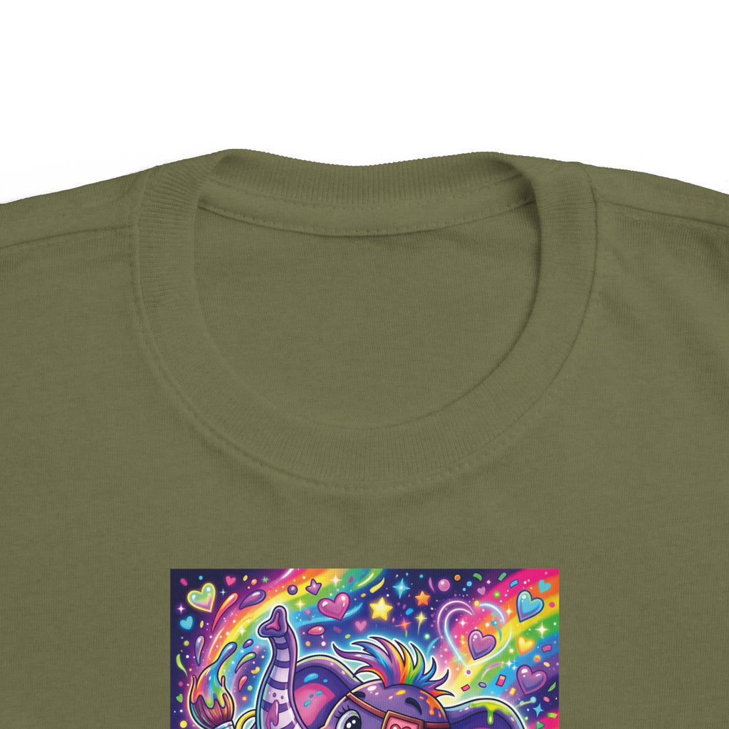 Piklez™ Kids Heavy Cotton™ Tee – "Magic Paint!" Graphic Shirt | Smile Universe Collection
