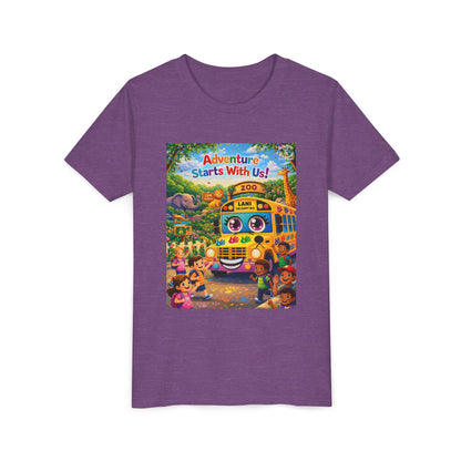 Lani™ Youth Short Sleeve Tee – "Adventure Starts With Us!" Graphic