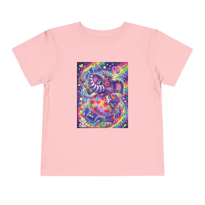 Piklez™ Toddler Short Sleeve Tee – "Magic Paint!" Graphic Shirt | Smile Universe Collection