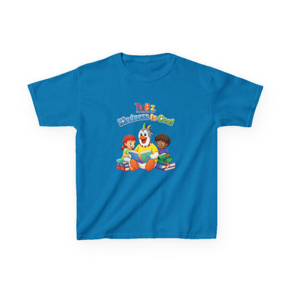 TuBz™ "Kindness Is Cool" Kids T-Shirt - Positive Message Graphic Tee | Smile Universe TuBz4Kidz