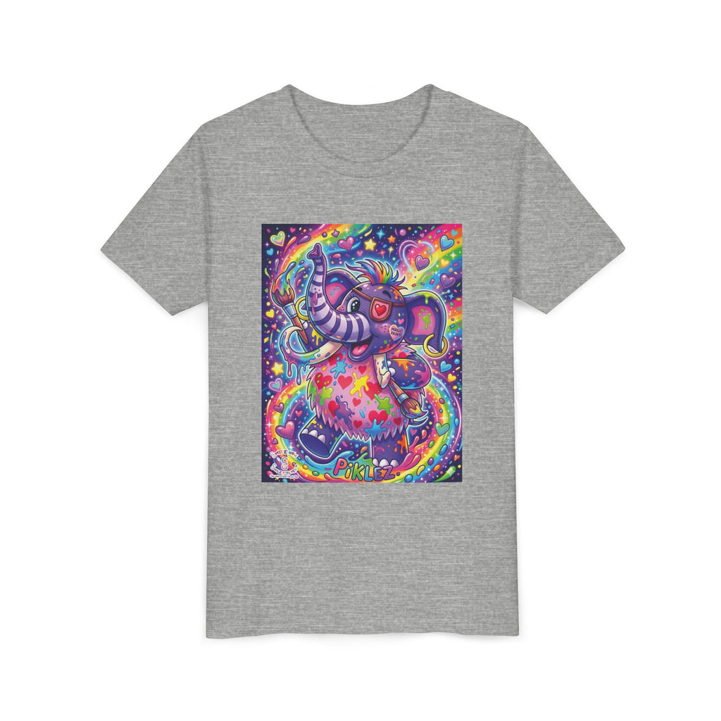 Piklez™ Youth Short Sleeve Tee – "Magic Paint!" Graphic Shirt | Smile Universe Collection