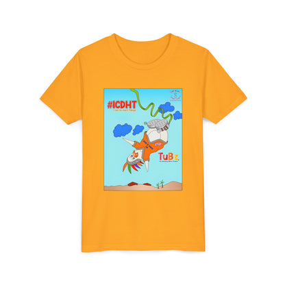 TuBz™ "I Can Do Hard Things" Youth T-Shirt | Youth Short Sleeve Tee - Motivational Kids Graphic Tee