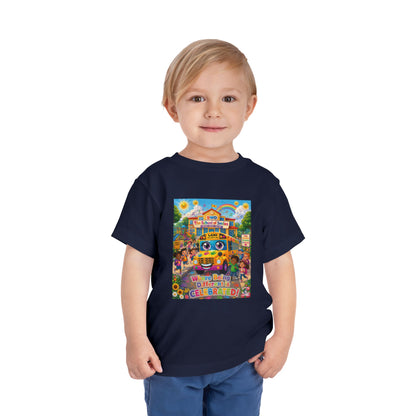 Lani™ Toddler Short Sleeve Tee – "Where Being Different is CELEBRATED!" Graphic Shirt