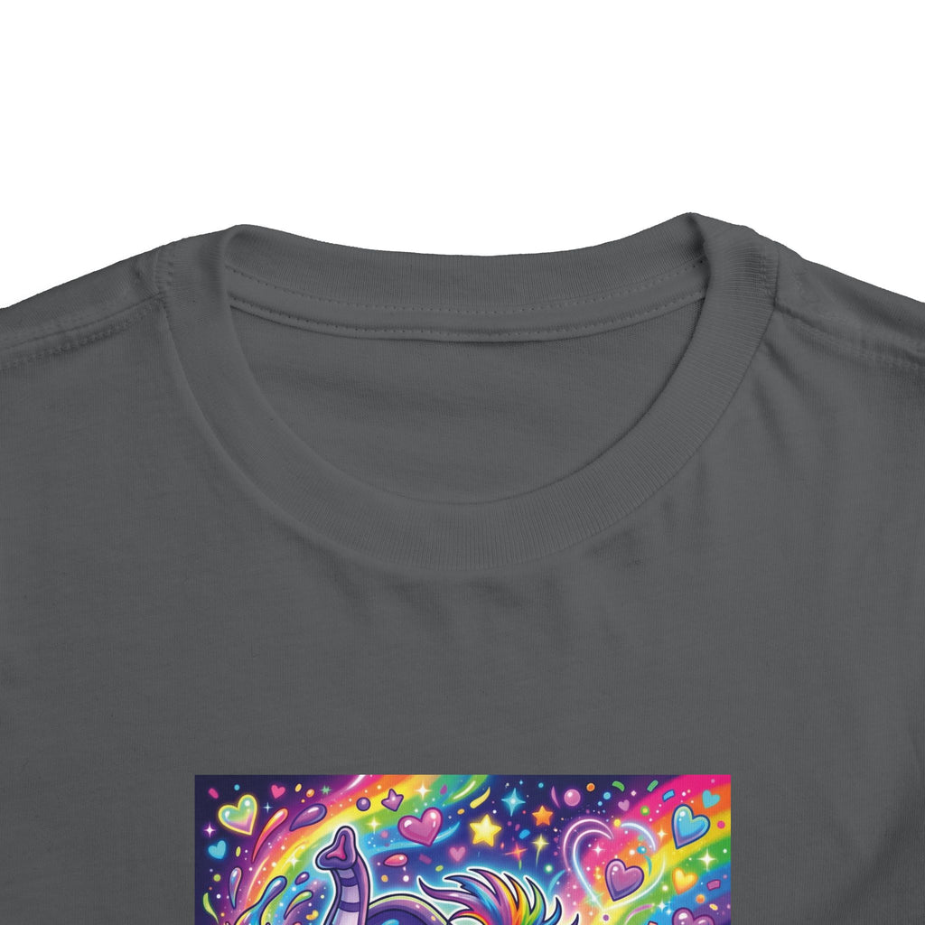 Piklez™ Toddler Short Sleeve Tee – "Magic Paint!" Graphic Shirt | Smile Universe Collection