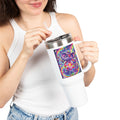 Piklez™ 40oz Insulated Travel Mug – "Magic Paint!" Graphic | Smile Universe Collection