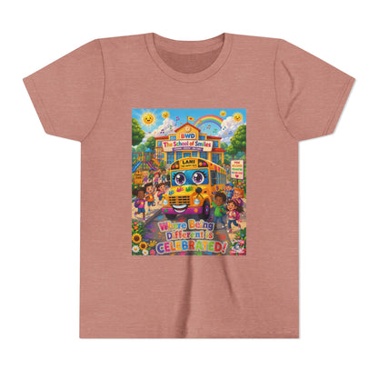 Lani™ Youth Short Sleeve Tee – "Where Being Different is CELEBRATED!" Graphic Shirt