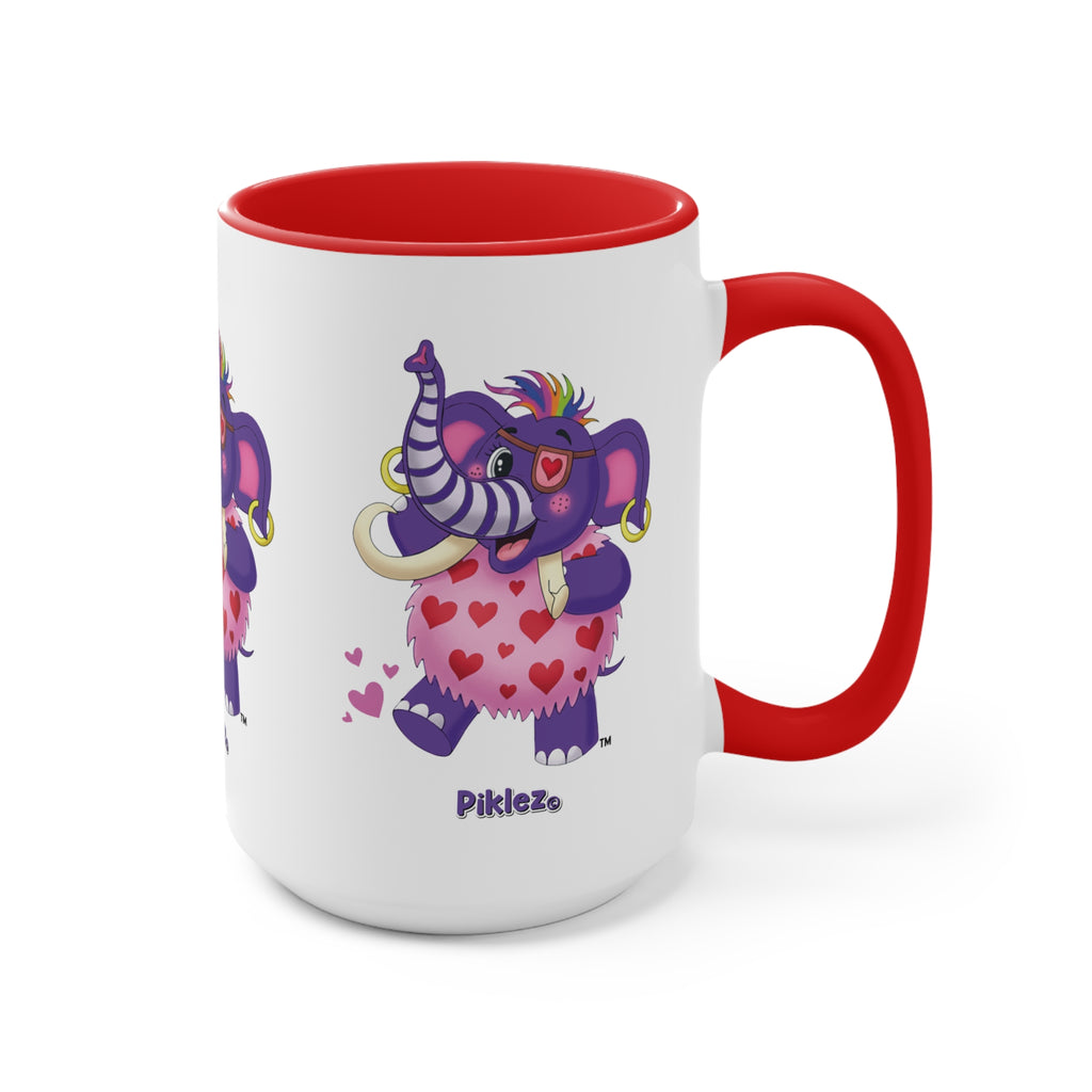 Piklez™ Accent Mug – "Full of Love!" Graphic | Smile Universe Collection