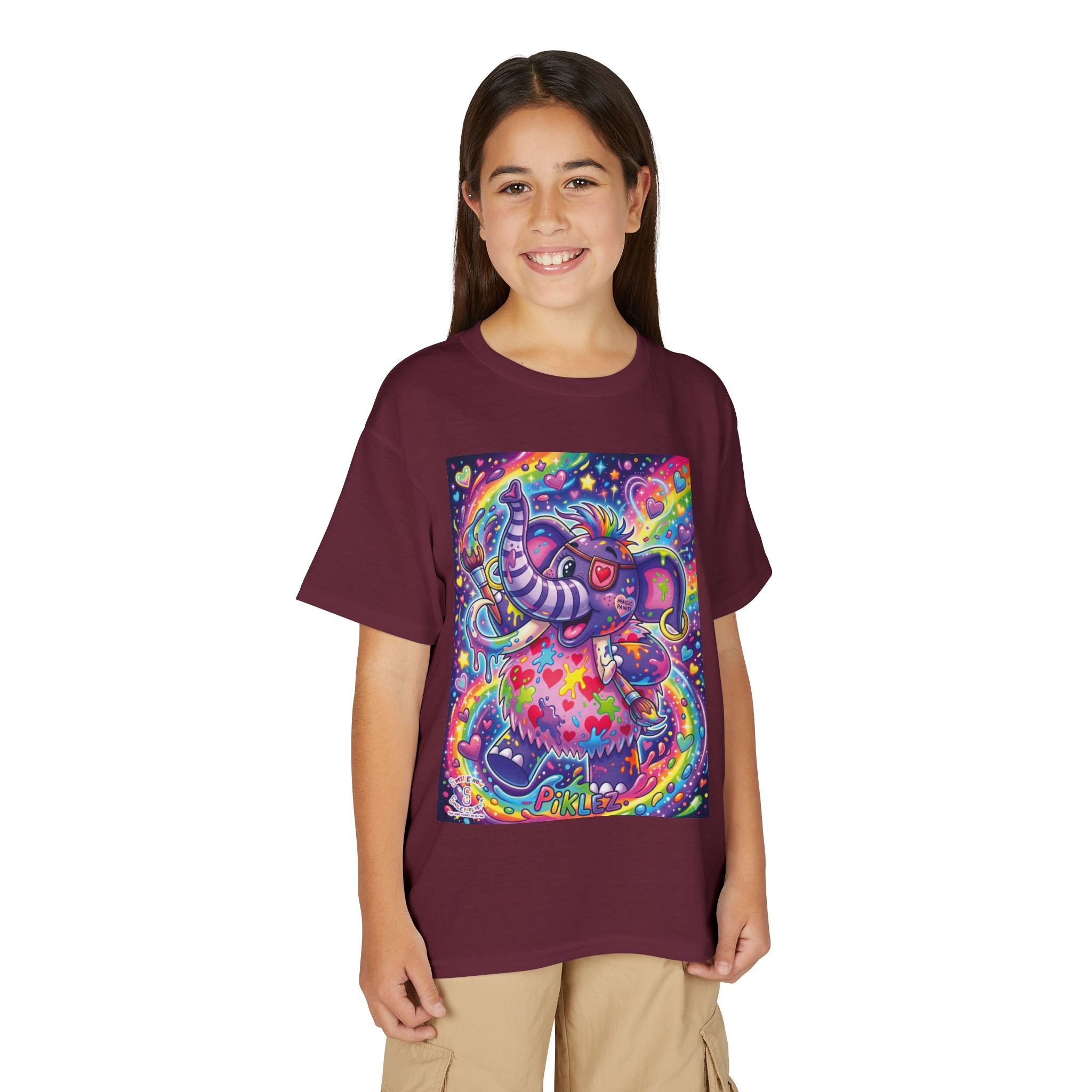 Piklez™ Youth DryBlend® T-Shirt – "Magic Paint!" Graphic Shirt | Smile Universe Collection