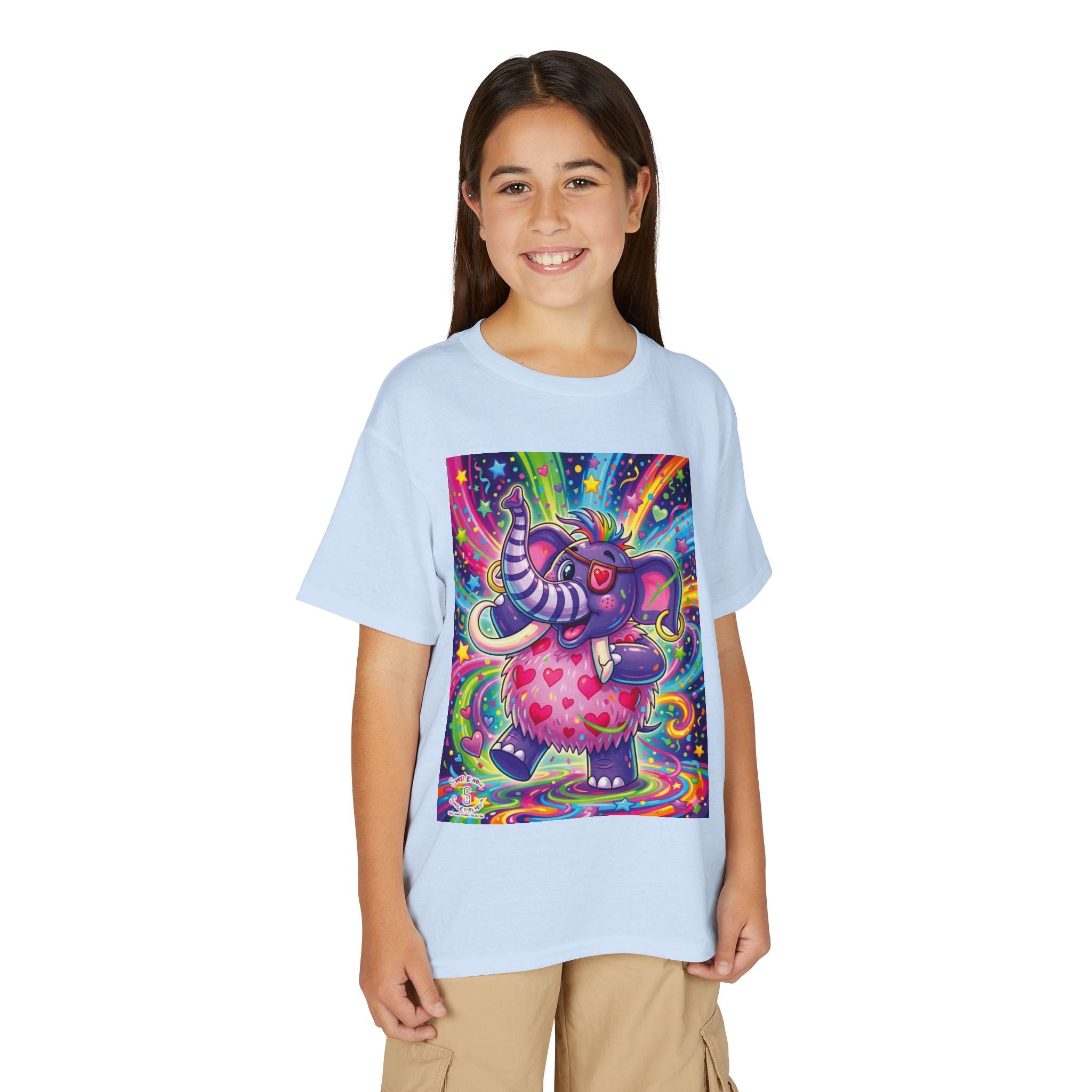 Piklez™ Youth DryBlend® T-Shirt – "Born to Celebrate!" Graphic Shirt | Smile Universe Collection