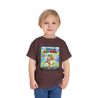 Potz™ Toddler Short Sleeve Tee – "I Guide My ADHD Energy!" Graphic Tee | Smile Universe Collection