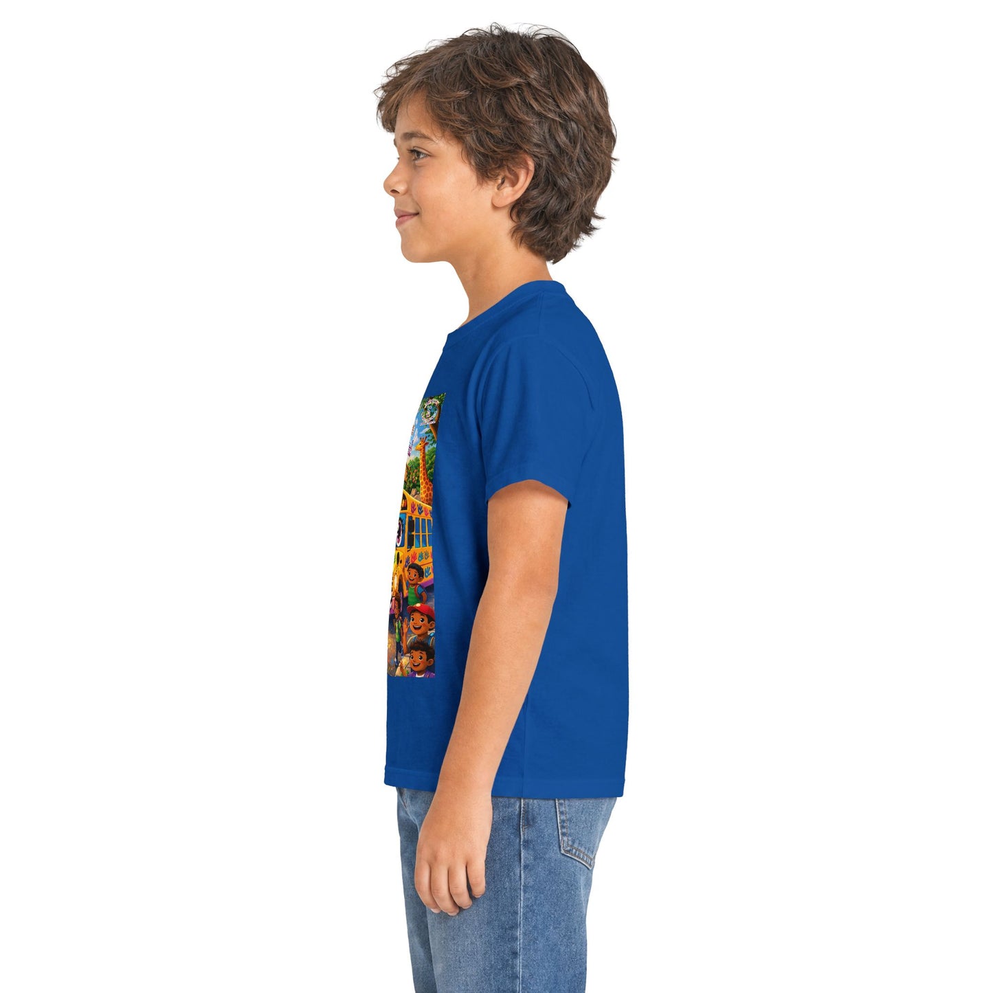 Lani™ Kids Softstyle Tee – "Adventure Starts With Us!" Graphic