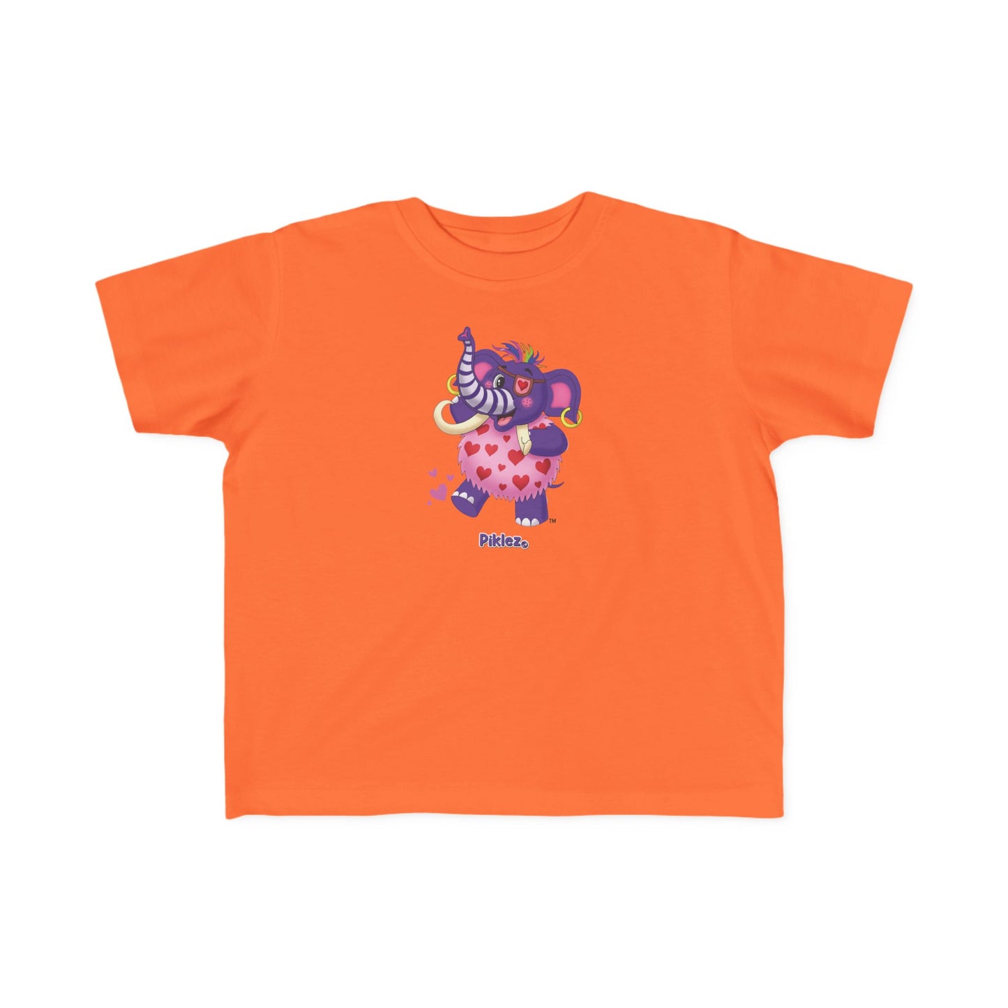 Piklez™ Toddler's Fine Jersey Tee – "Full of Love!" Graphic Shirt | Smile Universe Collection