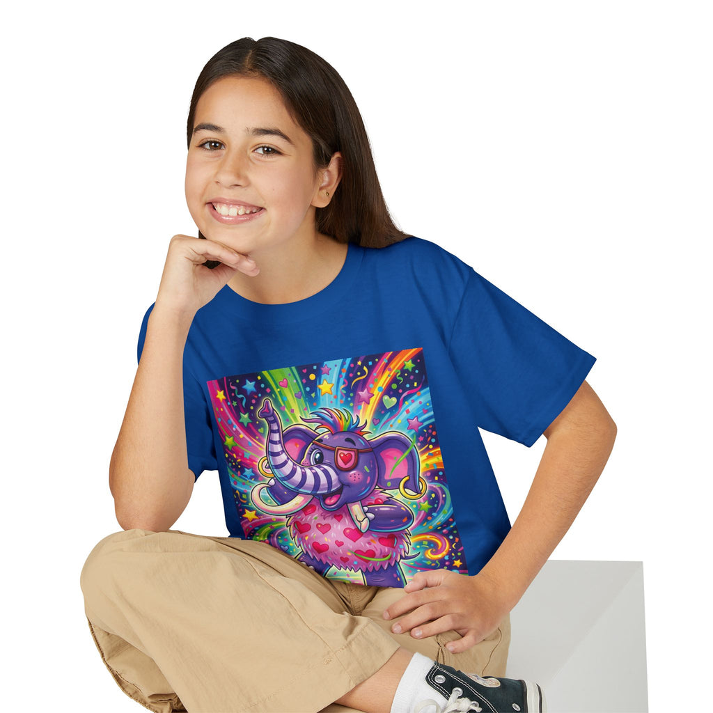 Piklez™ Youth DryBlend® T-Shirt – "Born to Celebrate!" Graphic Shirt | Smile Universe Collection