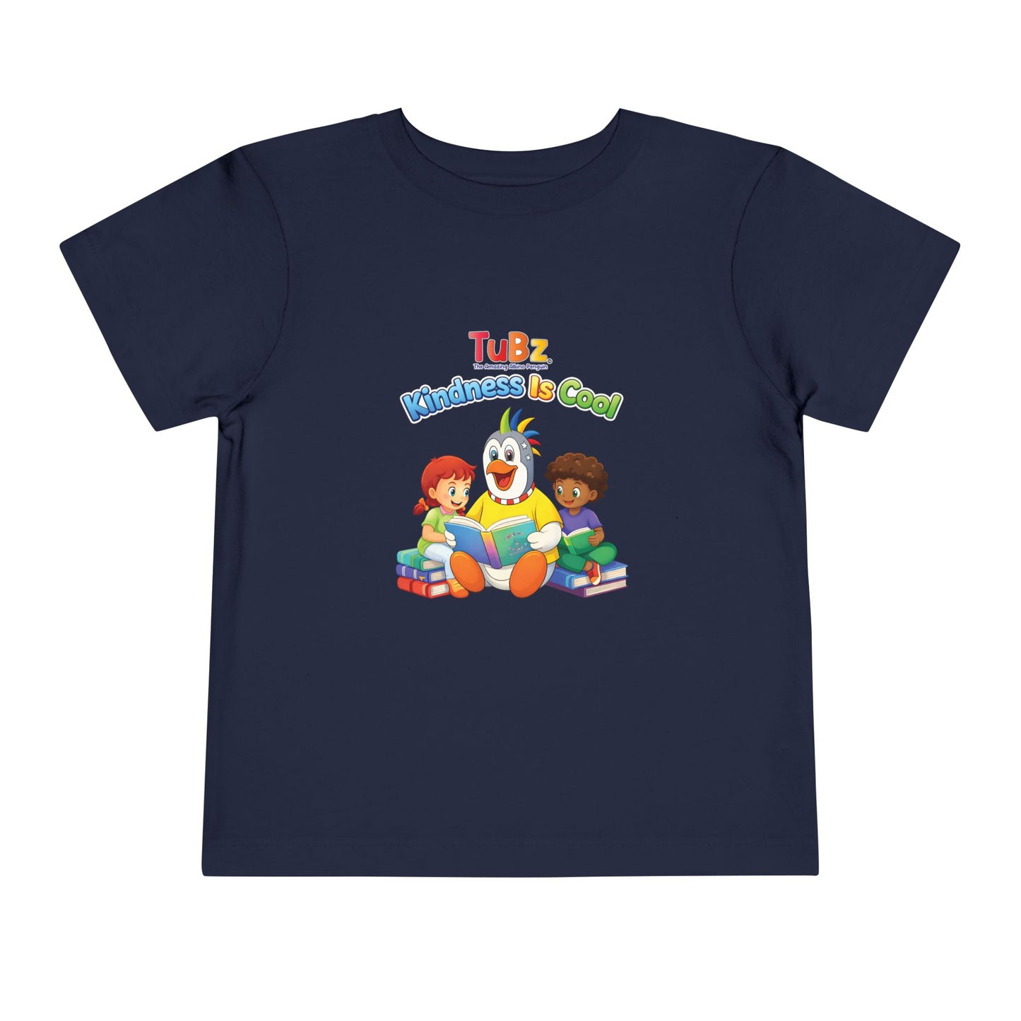 TuBz™ "Kindness Is Cool" Kids T-Shirt - Positive Message Graphic Tee | Smile Universe TuBz4Kidz