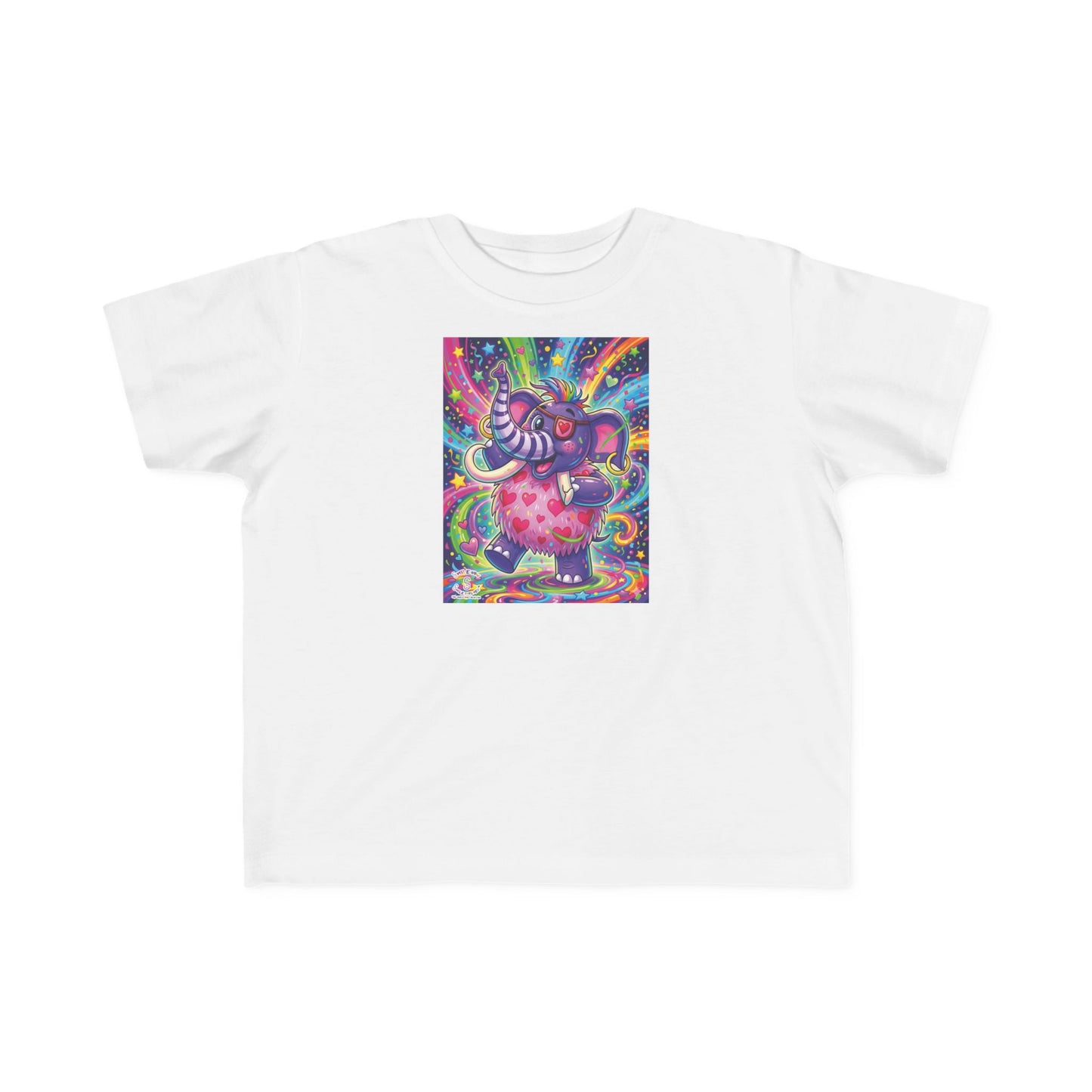 Piklez™ Toddler's Fine Jersey Tee – "Born to Celebrate!" Graphic Shirt | Smile Universe Collection