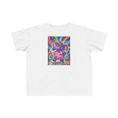 Piklez™ Toddler's Fine Jersey Tee – "Born to Celebrate!" Graphic Shirt | Smile Universe Collection