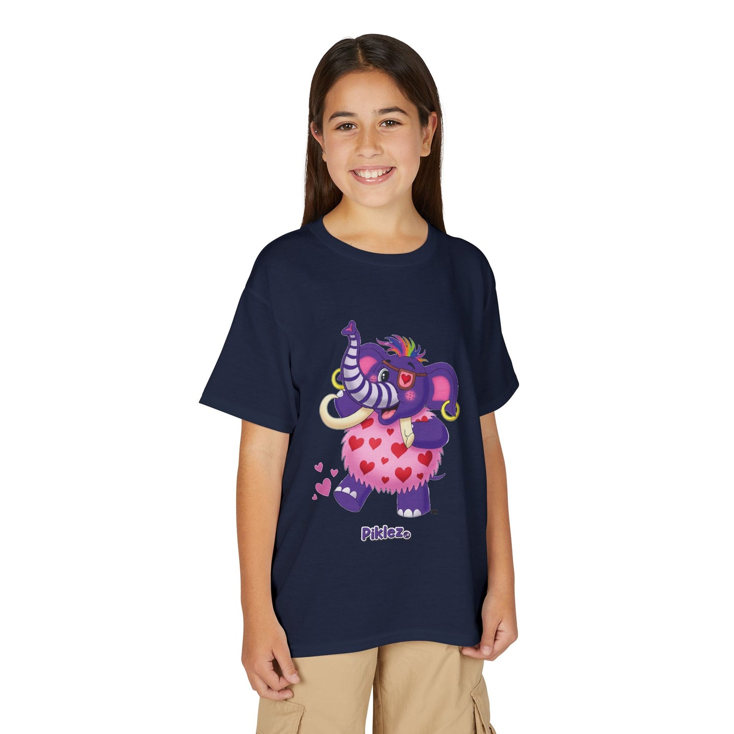 Piklez™ Youth DryBlend® T-Shirt – "Full of Love!" Graphic Shirt | Smile Universe Collection