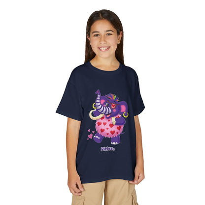 Piklez™ Youth DryBlend® T-Shirt – "Full of Love!" Graphic Shirt | Smile Universe Collection