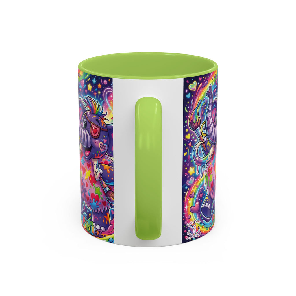 Piklez™ 15oz Ceramic Mug – "Magic Paint!" Graphic | Smile Universe Collection