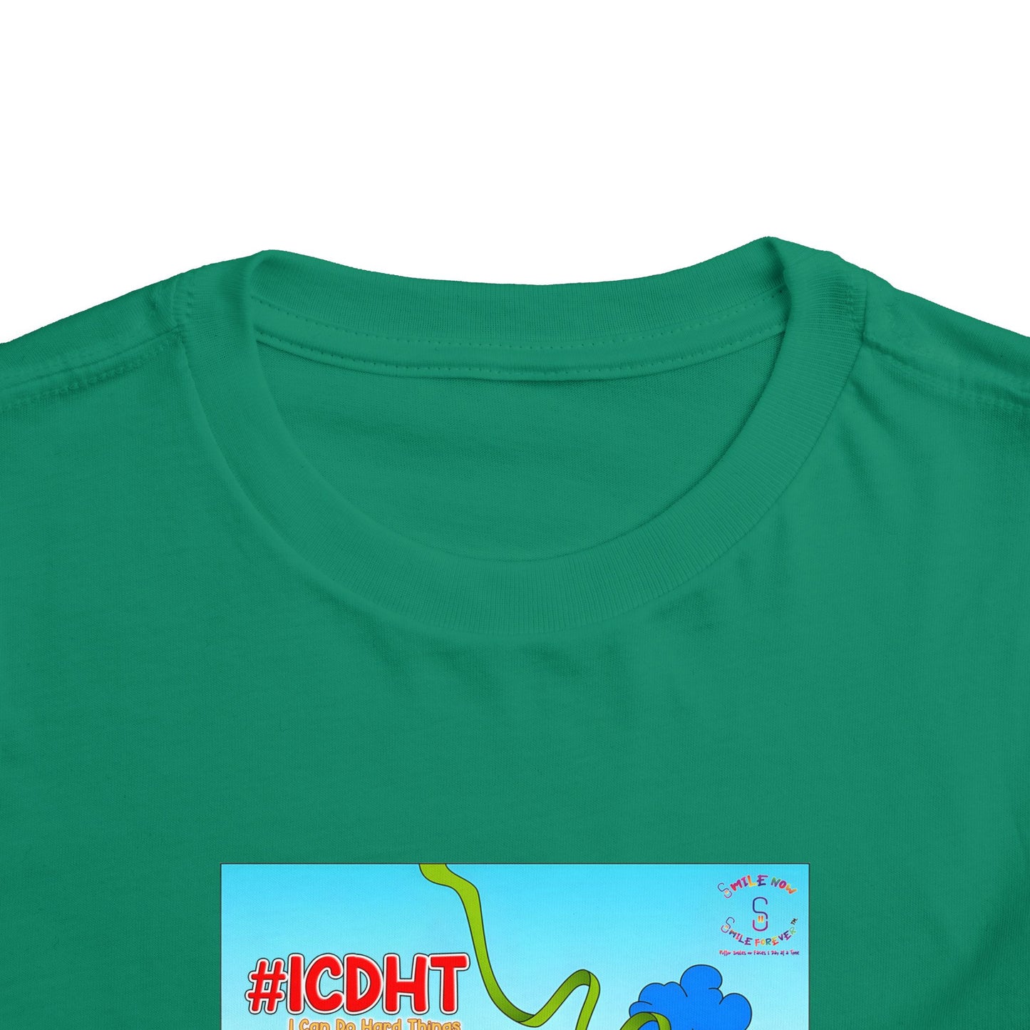 TuBz™ "I Can Do Hard Things" Toddler T-Shirt | Toddler Short Sleeve Tee  - Positive Kids Graphic Tee