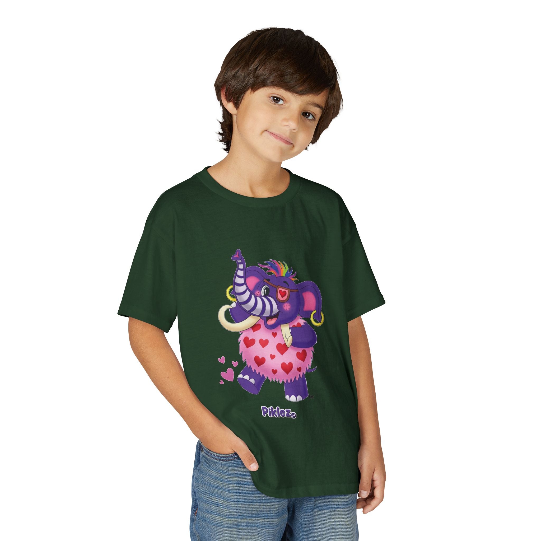 Piklez™ Youth DryBlend® T-Shirt – "Full of Love!" Graphic Shirt | Smile Universe Collection