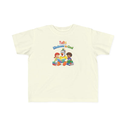 TuBz™ "Kindness Is Cool" Kids T-Shirt - Positive Message Graphic Tee | Smile Universe TuBz4Kidz