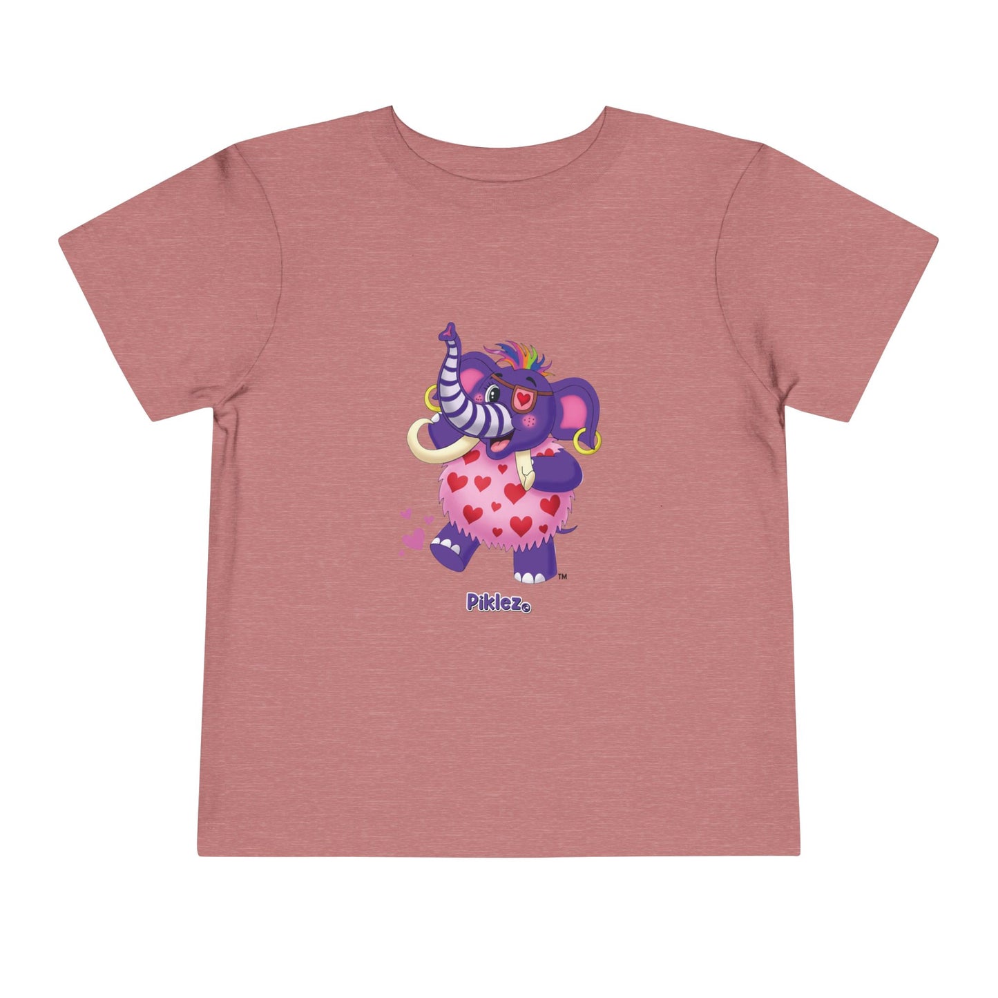 Piklez™ Toddler Short Sleeve Tee – "Full of Love!" Graphic Shirt | Smile Universe Collection