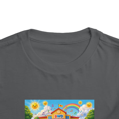 Lani™ Toddler Short Sleeve Tee – "Where Being Different is CELEBRATED!" Graphic Shirt