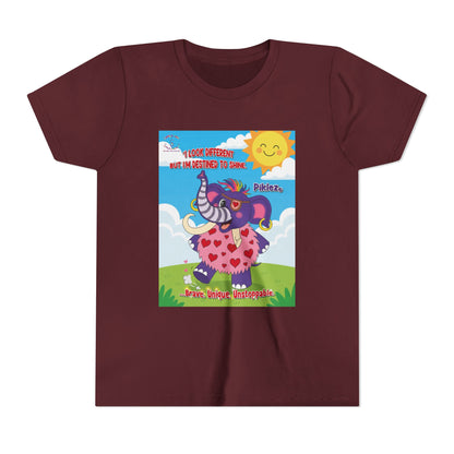 Piklez™ Kids T-Shirt Youth Tee – “Destined to Shine” Graphic Tee | Smile Universe Collection