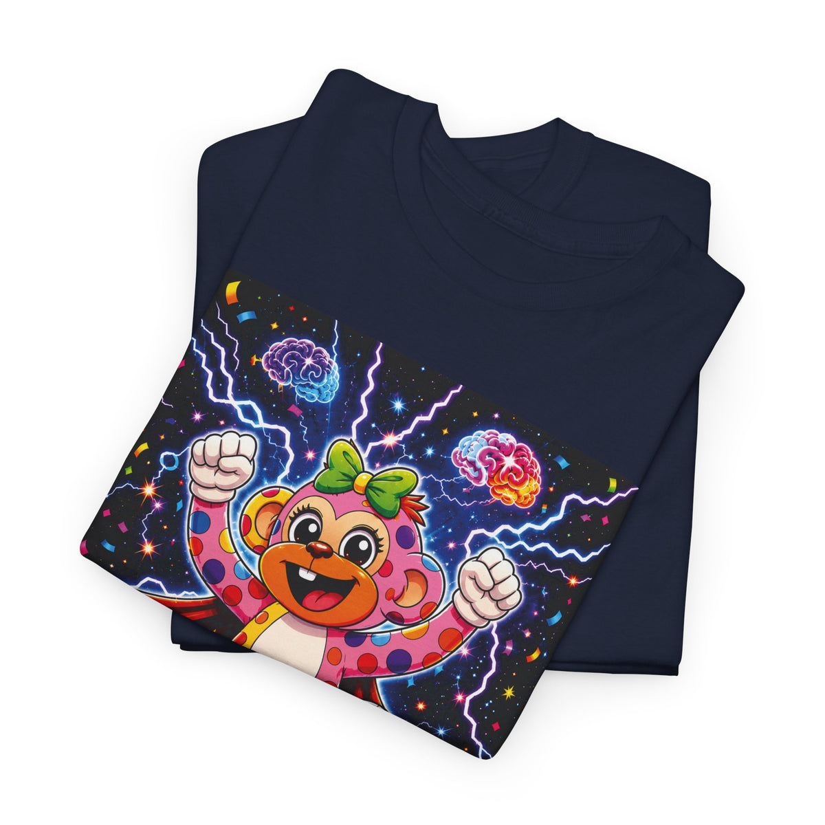 Panz™ Unisex Heavy Cotton™ Tee For Adult – "My Energy is Powerful" Graphic Tee | Smile Universe Collection